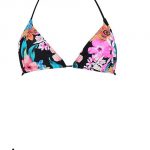 Značkové dvoudílné plavky s barevnými květy Rip Curl Paradiso