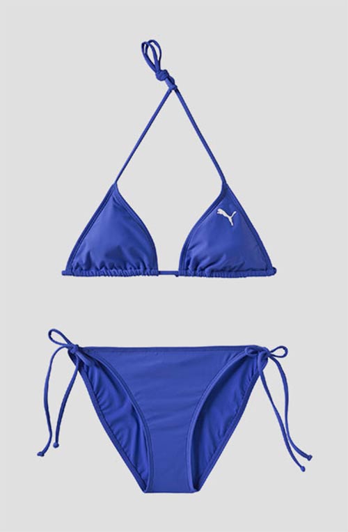 Modré dámské bikiny Puma