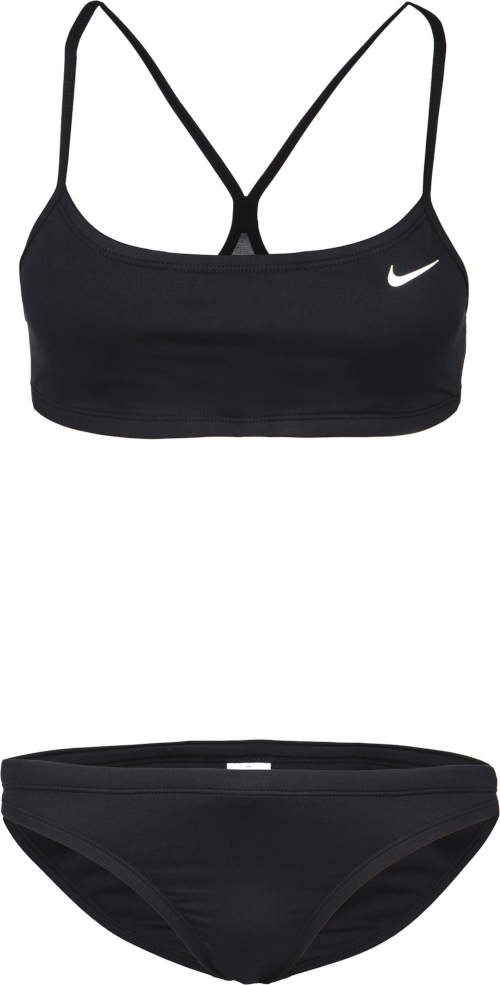 Černé sportovní dámské dvoudílné plavky Nike
