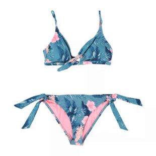Dámské vzorované moderní bikiny na zavazování značky Brunotti