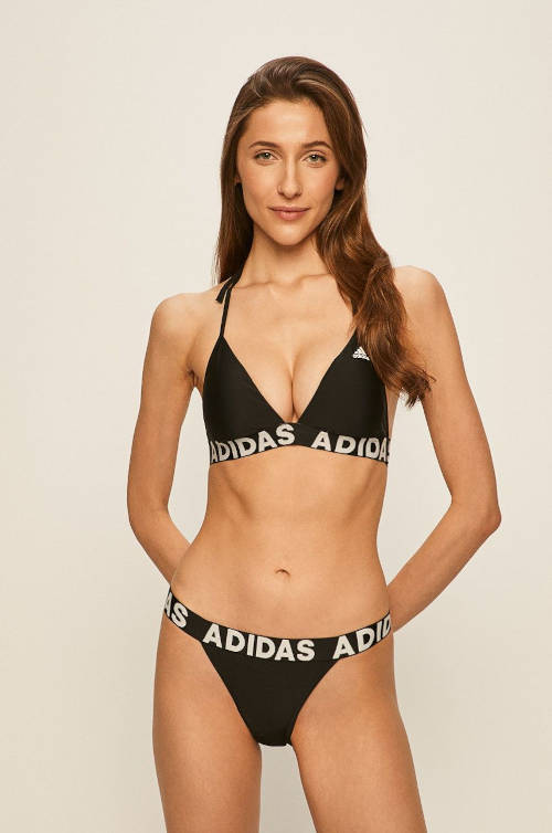 Dámské trojúhelníkové bikiny Adidas s mírně vyztuženým košíčkem