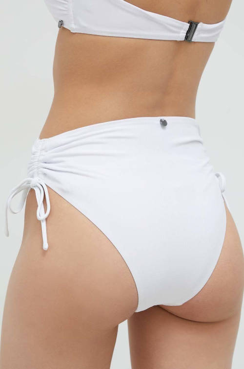 luxusní bílé plavkové kalhotky KL